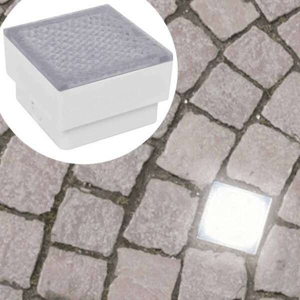 Zemní LED svítidla 6 ks 100 x 100 x 68 mm 272491