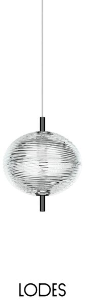 Lodes LED závěsné svítidlo Jefferson Mini, v.17,5cm, 1x3W Barva: Černý chrom