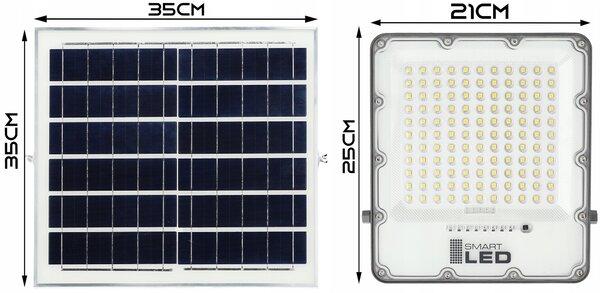 Solární LED reflektor 150 W, IP65