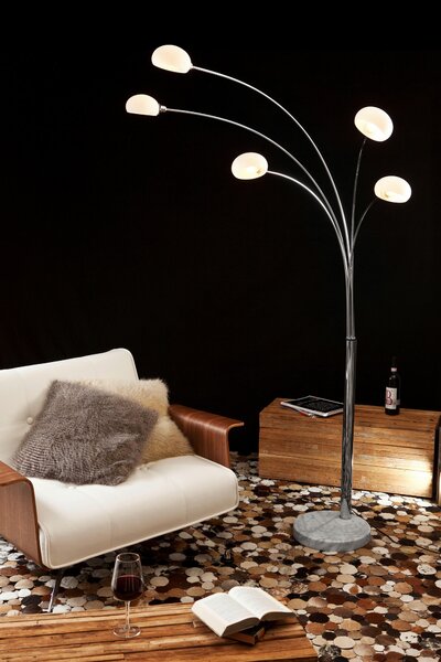 STOJACÍ OBLOUKOVÉ SVÍTIDLO, 122/210/38 cm P & B - Online Only svítidla, Online Only