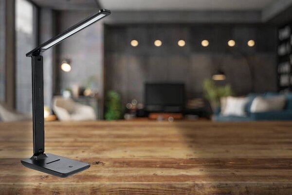 LED stolní lampa, s dotykovým ovládáním