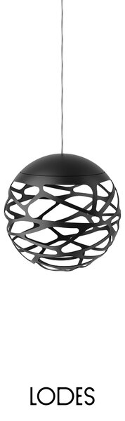 Lodes LED závěsné svítidlo Kelly Cluster, Ø 18 cm, 2700 K, 1x7W Barva: Matná černá