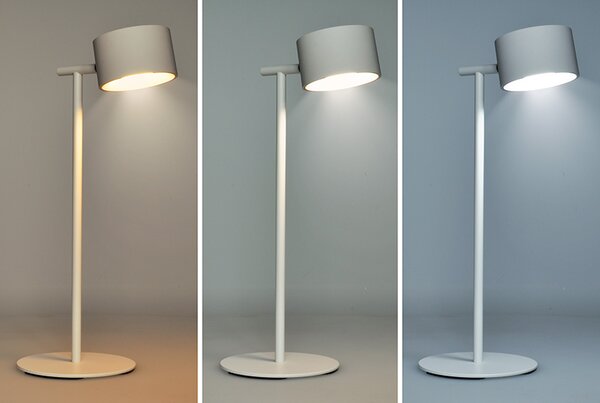SOLIGHT LED nabíjecí lampička 3v1, 280lm, změna CCT, stmívání, bílá