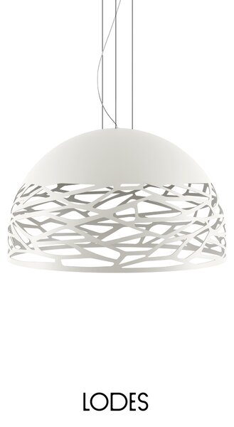 Lodes Závěsné svítidlo Kelly L Dome, Ø 80 cm, 4xE27 Barva: Matná bílá