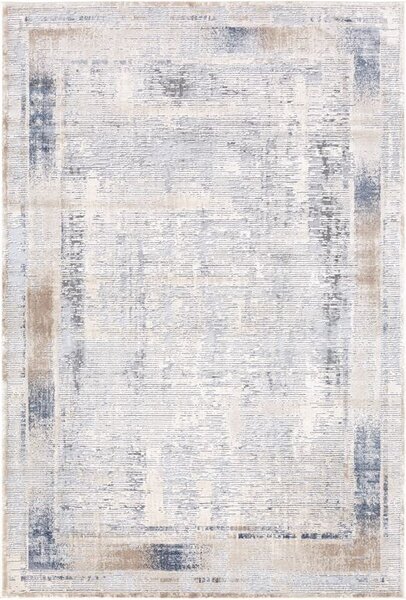 Kobercový ráj Moderní kusový koberec abstraktní Pula Ripple béžový Rozměr: 67x210 cm