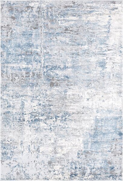 Kobercový ráj Moderní kusový koberec abstraktní Pula Caldera modrý Rozměr: 80x150 cm