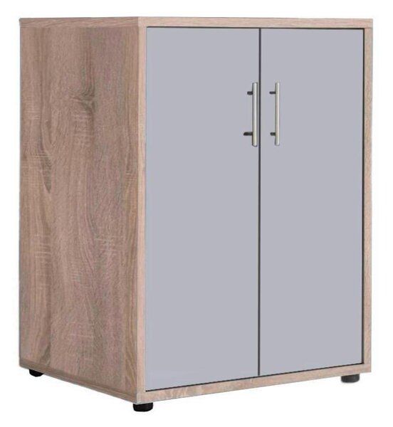 SKŘÍŇ NA ŠANONY, šedá, Sonoma dub, 54/74/50 cm MID.YOU - Online Only kancelářský nábytek, Online Only