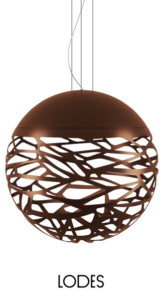 Lodes Závěsné svítidlo Kelly L Sphere, Ø 80 cm, 4xE27 Barva: Měděný bronz