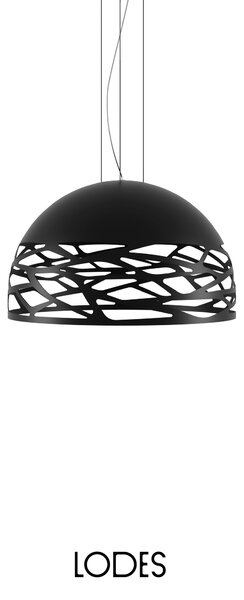 Lodes Závěsné svítidlo Kelly M Dome, Ø 60 cm, 3xE27 Barva: Matná champagne