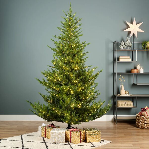 Umělý vánoční stromek Norway 210 cm LED - Zelené stromky - 131 do 160cm - Výška 210 cm