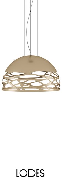 Lodes Závěsné svítidlo Kelly S Dome, Ø 50 cm, 3xE27 Barva: Matná bílá