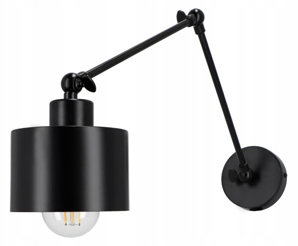 Nástěnné svítidlo E27, kabel 150 cm