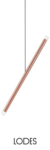 Lodes LED závěsné svitidlo A-Tube Nano Duo, d. 50 cm, 2x1W Barva: Champagne