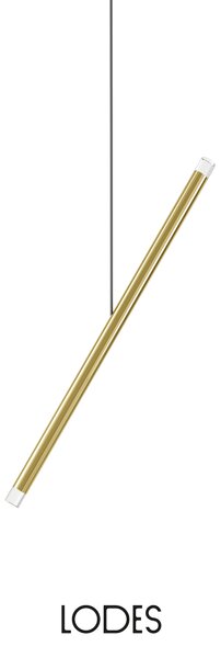 Lodes LED závěsné svitidlo A-Tube Nano Duo, d. 50 cm, 2x1W Barva: Champagne