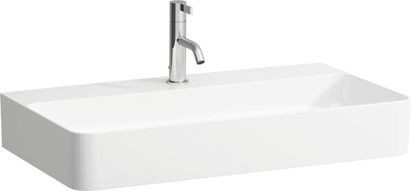 Laufen Val umyvadlo 75x42 cm obdélníkový klasický bílá lesk H8102850001091