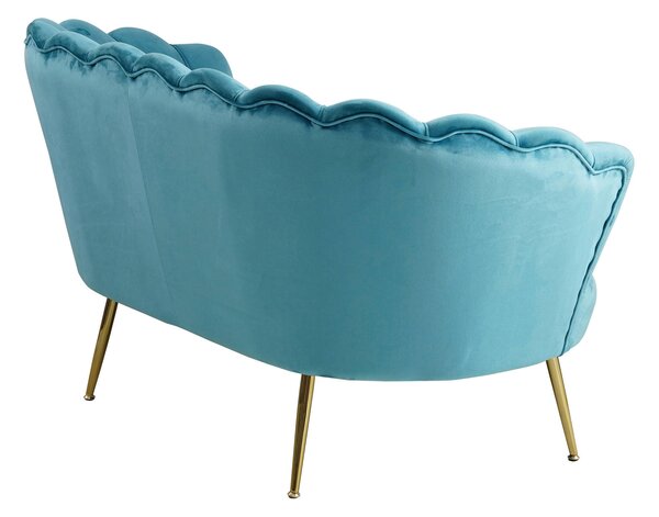 DVOUMÍSTNÁ POHOVKA, textil, modrá Livetastic - Pohovky, Online Only