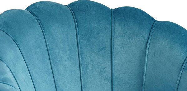 DVOUMÍSTNÁ POHOVKA, textil, modrá Livetastic - Pohovky, Online Only