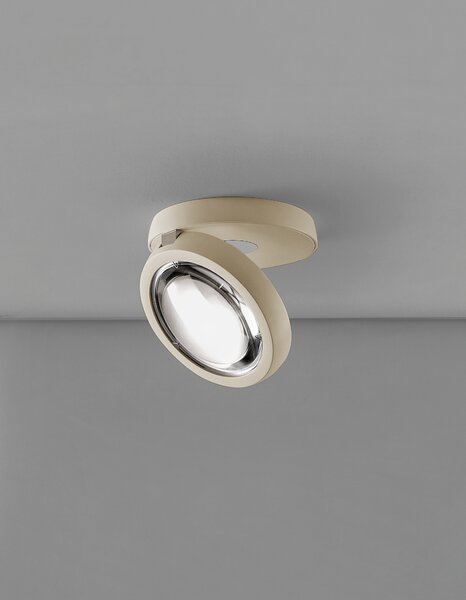 Lodes LED stropní svítidlo Nautilus, Ø 13,4 cm, 2x12W Barva: Matná černá, Teplota světla: 2700K - teplá bílá