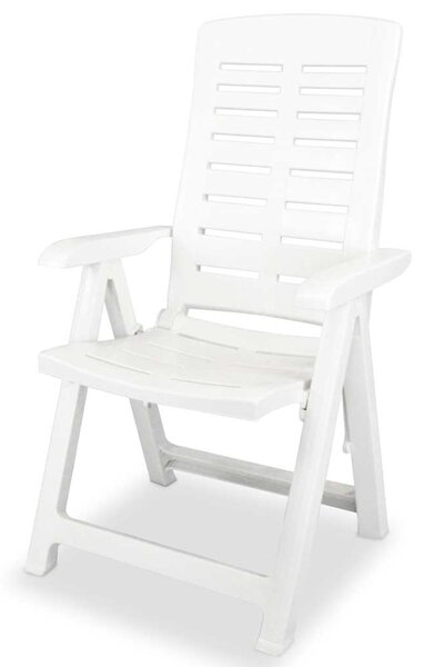 3dílný bistro set plastový bílý 275073