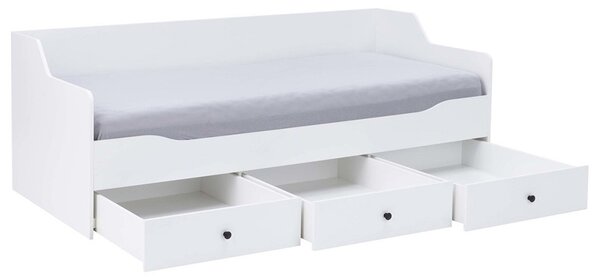 Dětský pokoj BERGEN | 7 dílů | 599 cm | bílá mat/bílá lesk
