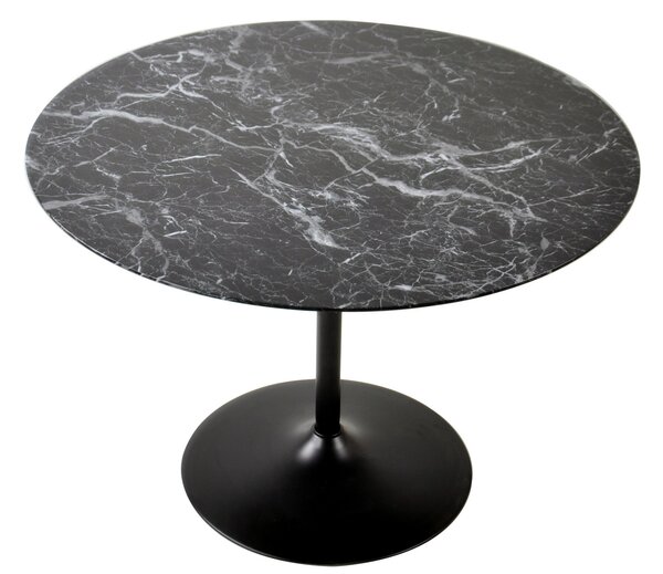 JÍDELNÍ STŮL, černá, 110/110/75 cm MID.YOU - Jídelní stoly, Online Only
