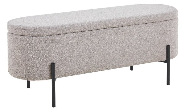 TABURETOVÁ LAVICE, textil, 110/44/40 cm Livetastic - Taburety, Online Only