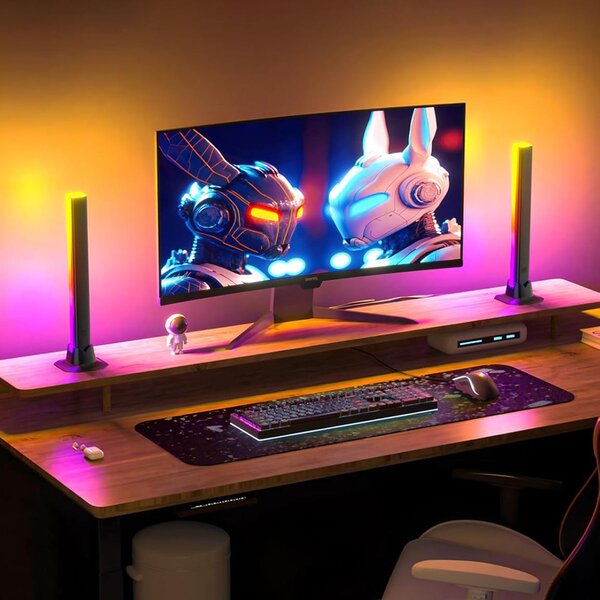 LED stolní lampa, RGB a 3000 K, 4 W, 300 lm