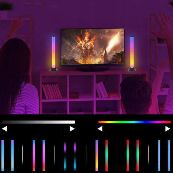 LED stolní lampa, RGB a 3000 K, 4 W, 300 lm