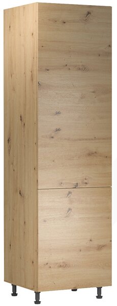 LANGEN au | skříňka D60ZL pro vestavnou lednici | s úchyty | UNI provedení | artisan