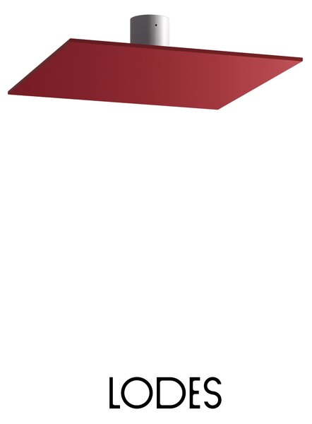 Lodes LED stropní/nástěnné svítidlo Puzzle Mega Square S, 1x25W Barva: Červená