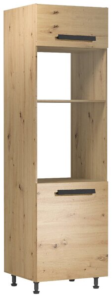 LANGEN ap | skříňka D60PM pro vestavnou troubu a mikrovlnku | push open | UNI provedení | artisan