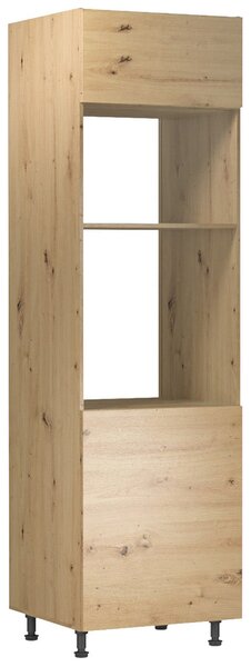 LANGEN ap | skříňka D60PM pro vestavnou troubu a mikrovlnku | push open | UNI provedení | artisan