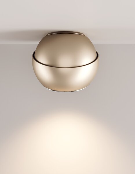 Lodes LED stropní svítidlo Spider, Ø 12 cm, 1x11W Barva: Matná černá, Teplota světla: 2700K - teplá bílá