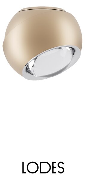 Lodes LED stropní svítidlo Spider, Ø 12 cm, 1x11W Barva: Matná černá, Teplota světla: 2700K - teplá bílá