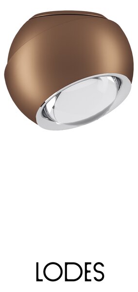 Lodes LED stropní svítidlo Spider, Ø 12 cm, 1x11W Barva: Matná černá, Teplota světla: 2700K - teplá bílá