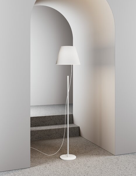 Lodes LED stojací lampa Hover, v. 149 cm, 2700K, 1x6,5W