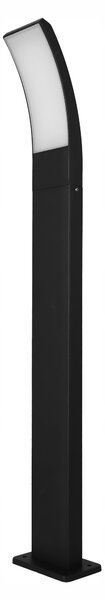 Černý venkovní osvětlovací sloupek 230 V, 80 cm, IP54, neutrální bílá