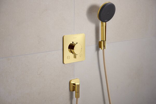 Hansgrohe Ecostat Comfort Q vanová baterie pod omítku s termostatem zlatá 33713990