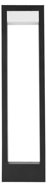 Černý venkovní osvětlovací sloupek 230 V, 60 cm, IP44, neutrální bílá