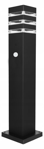 Venkovní osvětlovací sloupek E27 s pohybovým čidlem, 80 cm, IP54