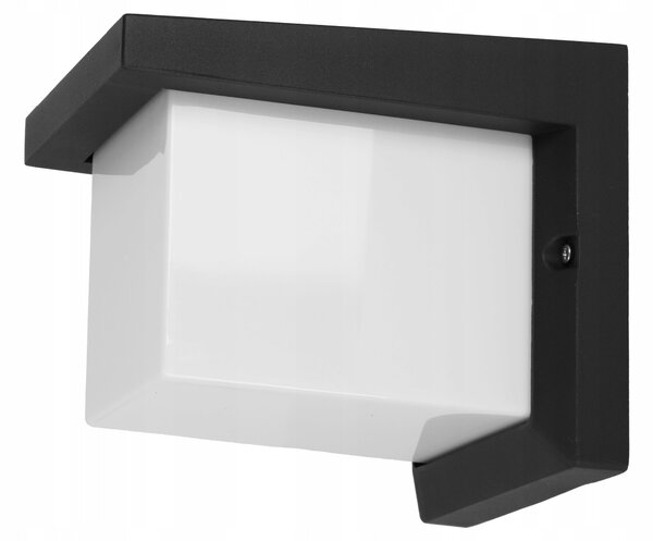 Černé fasádní svítidlo E27, IP54, max. 40 W