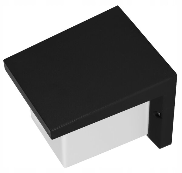 Černé fasádní svítidlo E27, IP54, max. 40 W