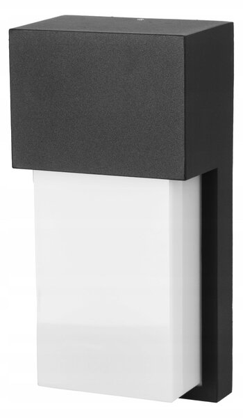 Černé fasádní svítidlo E27, IP54, max. 40 W
