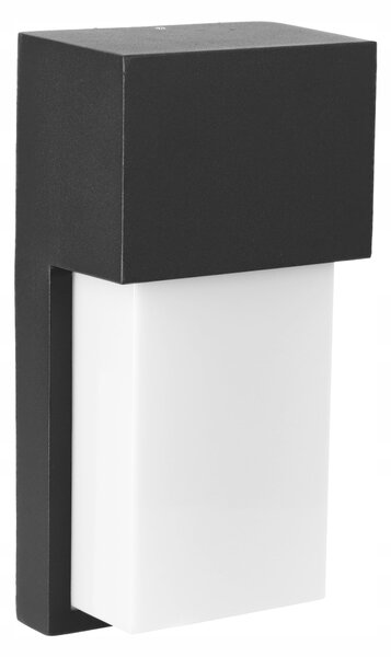 Černé fasádní svítidlo E27, IP54, max. 40 W