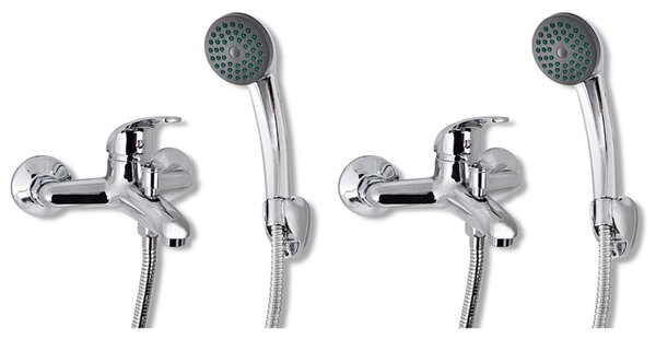 Sprchové pákové baterie 2 ks 275922