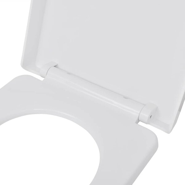 WC sedátka s funkcí pomalého sklápění 2 ks bílá plastová 275930