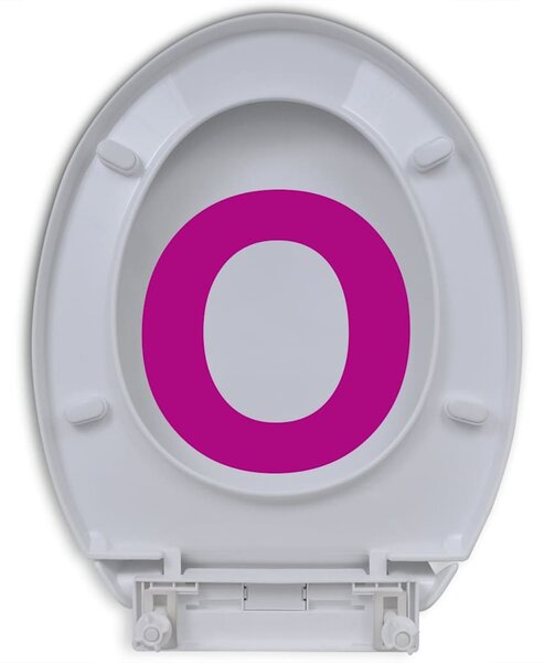 WC sedátka s funkcí pomalého sklápění 2 ks bílá plastová 275927