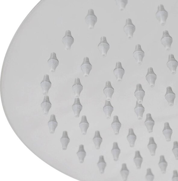 Dešťové sprchové hlavice 2 ks Ø 25 cm nerezová ocel 275935