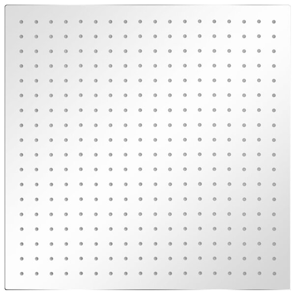 Dešťové sprchové hlavice 2 ks 50 x 50 cm nerezová ocel 275943