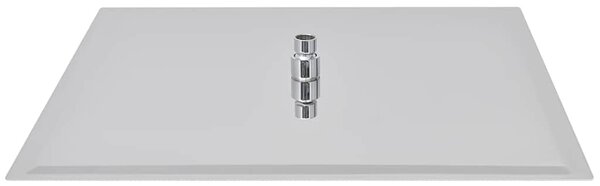 Dešťové sprchové hlavice 2 ks 50 x 50 cm nerezová ocel 275943